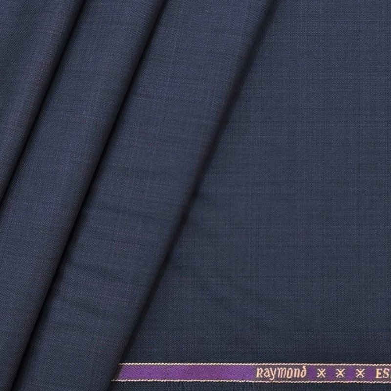 Raymond terry wool premium lavender check trouser fabrics