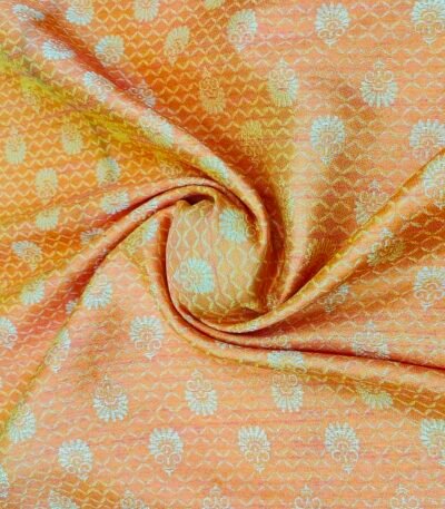 ManTire Premium Silk Digital printed kurta fabric for men