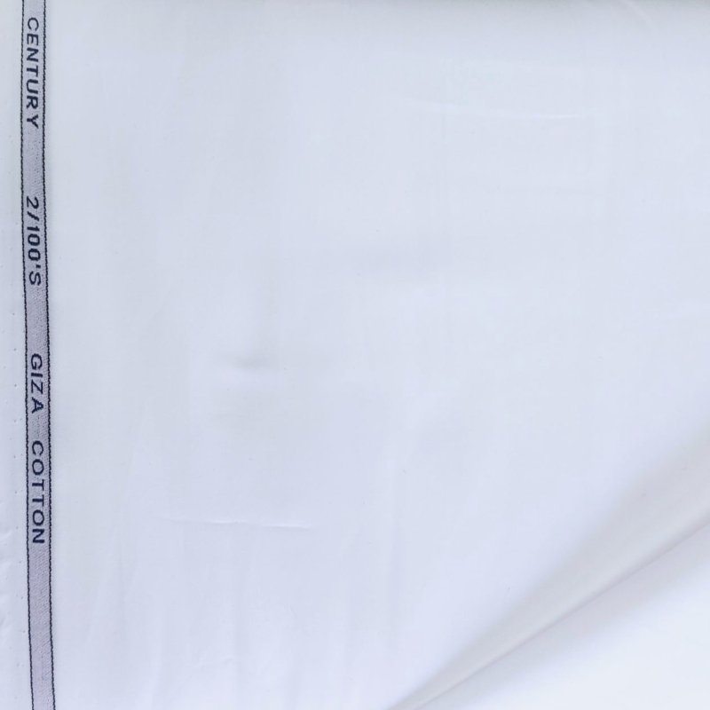 2/100 count shirt fabric, white shirt fabric.plain kurta pajama fabric